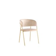 Krzesło designerskie pikowane Ada Beżowe - 2021.6.21_02110.jpg