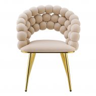 Krzesło designerskie Bubble gold beżowe - 2024.4.3_00165.jpg