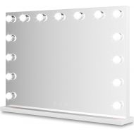 Lusterko do makijażu z oświetleniem LED 58 x 46 cm Białe - 51hnl1x1npl._ac_sl1500_.jpg