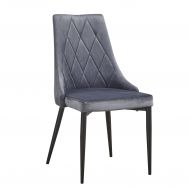 Krzesło designerskie pikowane Bess szare - bess.jpg