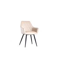 Krzesło designerskie pikowane Carbo beżowe - carbo_beige.jpg