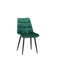Krzesło designerskie pikowane Coral Black zielone - coral_zielone,_czarna_noga.jpg