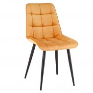 Krzesło designerskie pikowane Coral Black Pomarańczowe - imgpsh_fullsize_(1).jpg
