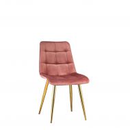 Krzesło designerskie pikowane Coral Gold różowe - imgpsh_fullsize_(5).jpg
