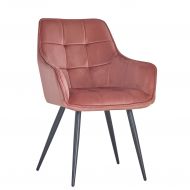 Krzesło designerskie Luca różowe  - luca_rozowe.jpg