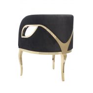 Fotel nowoczesny tapicerowany metalowe złote nogi Morello złoty/czarny 55/59/78 cm - morellobg_3_web-1.jpg