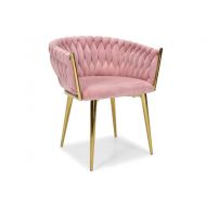 Krzesło welurowe Rosa Gold różowe - pol_pl_krzeslo-z-plecionym-oparciem-rosa-pudrowy-roz-2405_1.jpg