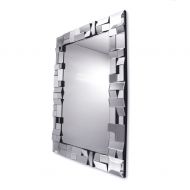Lustro prostokątne nowoczesne w ramie z lustrzanych elementów Zuza 80/120 cm - prostokatne-lustro-dekoracyjne-w-fazowanej-ramie-lustrzanej-zuza-scaled.jpg