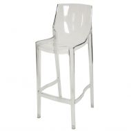 Krzesło Designerskie barowe STORK transparentne bezbarwne H65 - stork_transparent_glowne.jpg