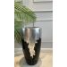 Donica Glamour H-59 Czarno-srebrna 8001#1